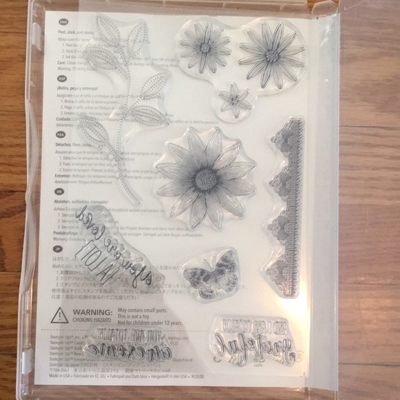 $15 each / 3 for $40 Stampin Up! Grateful Bunch Stamp Set - New - Picture 3 of 3